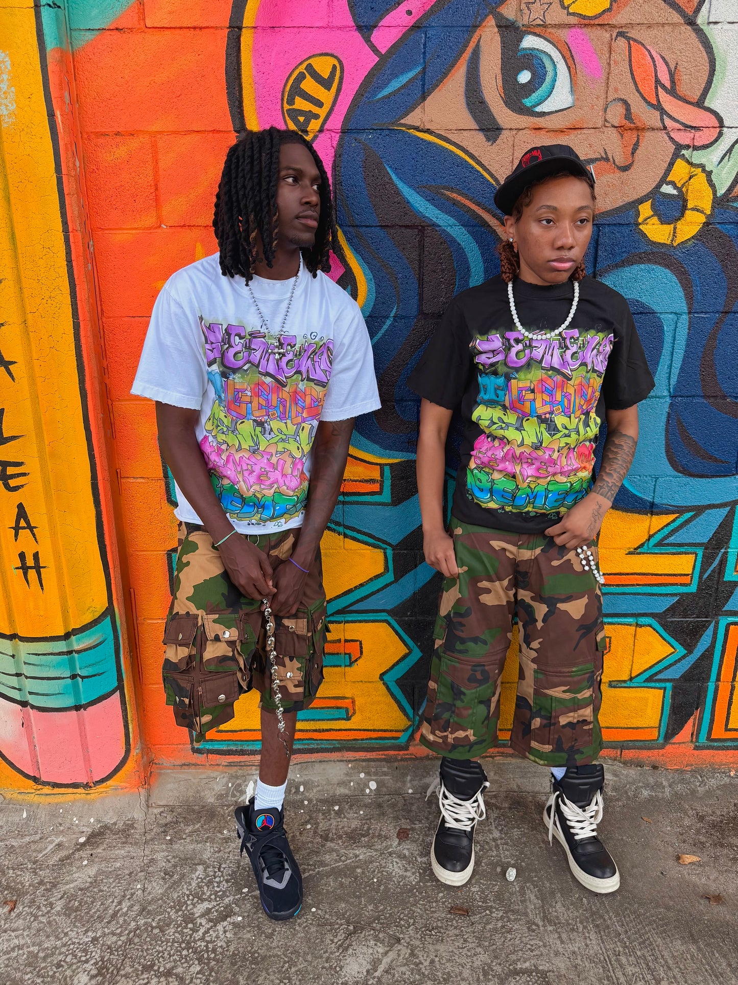 "Graffiti" Tee (White)