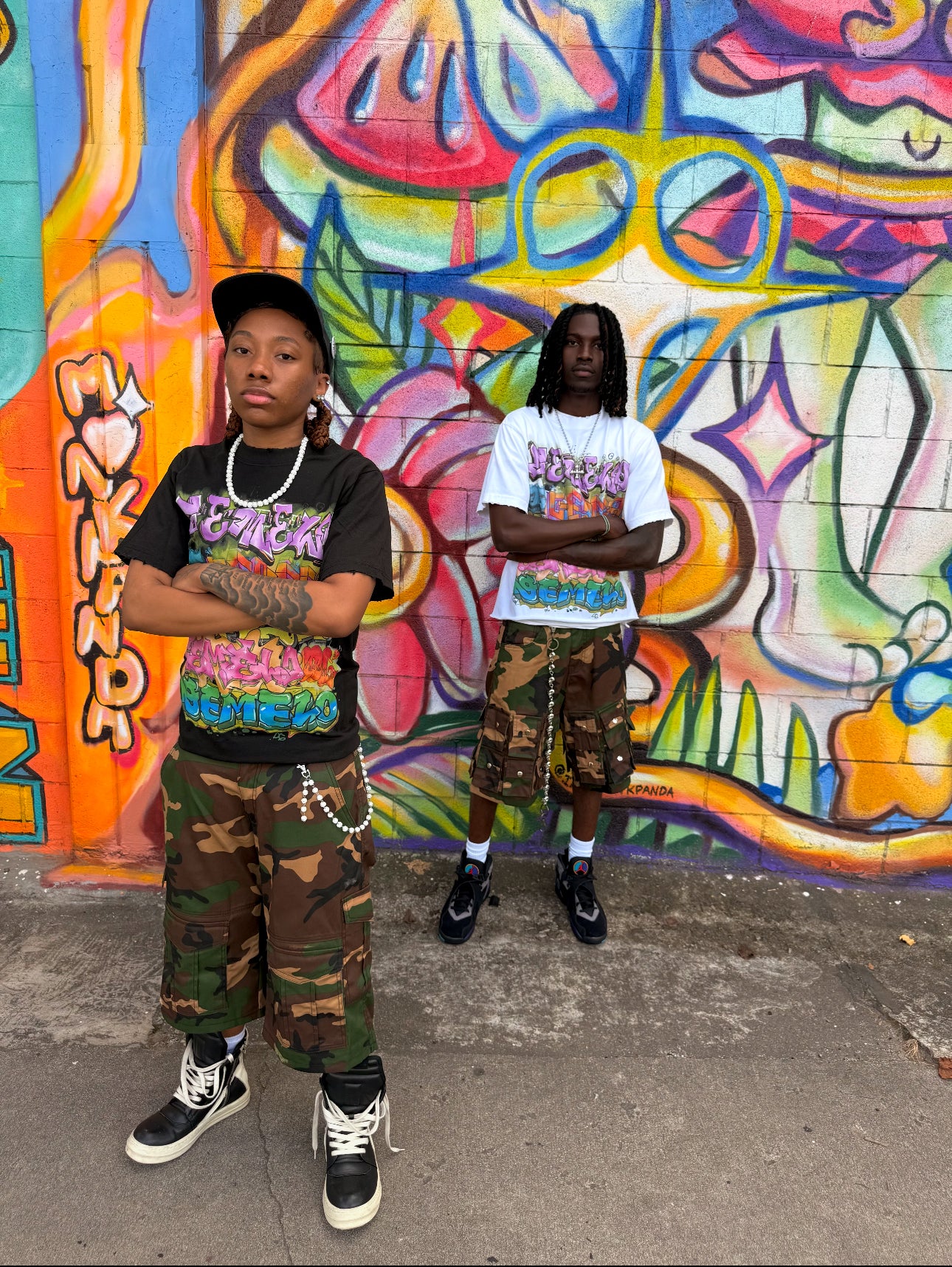 "Graffiti" Tee (Black)