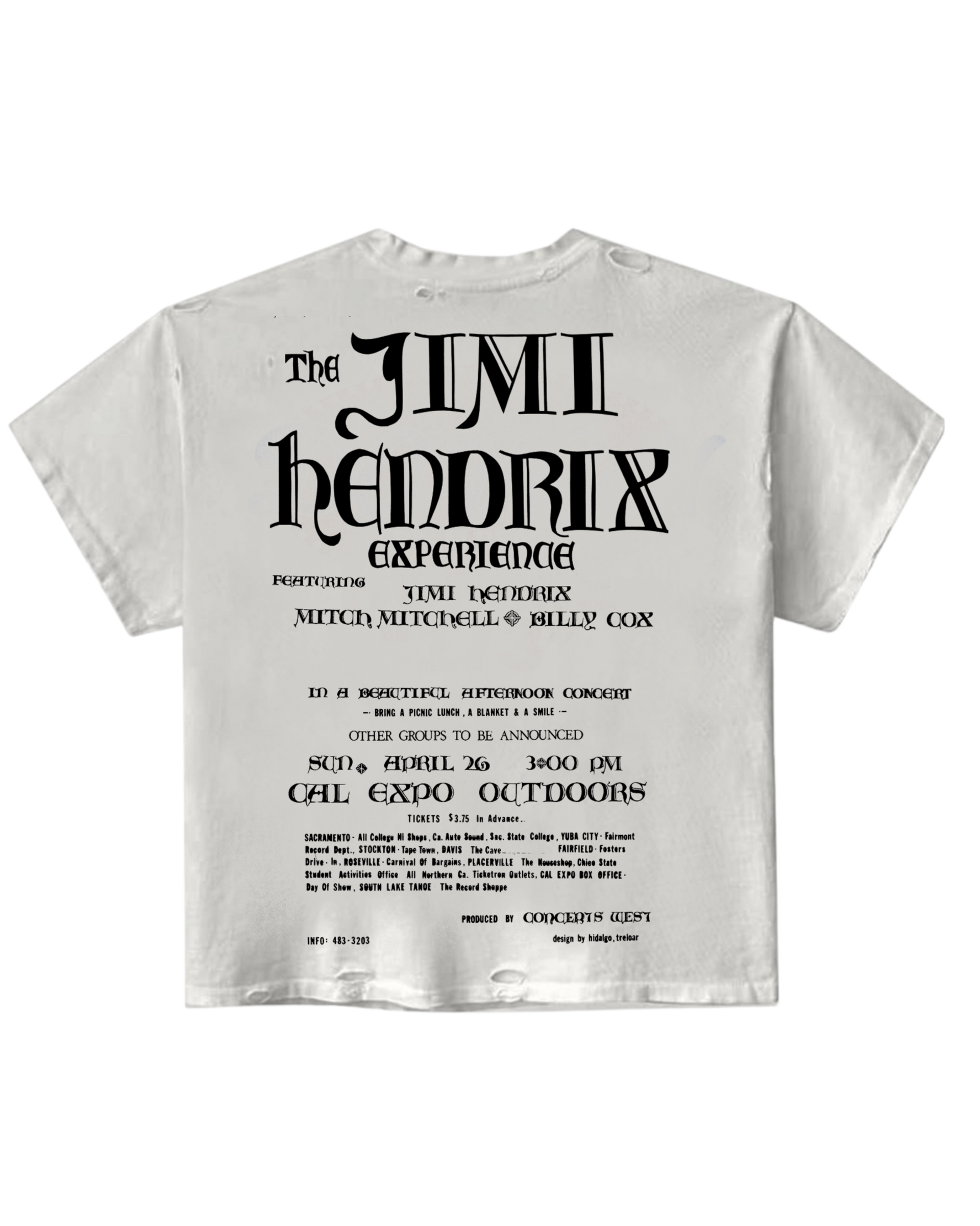 "Jimi Hendrix" Tee