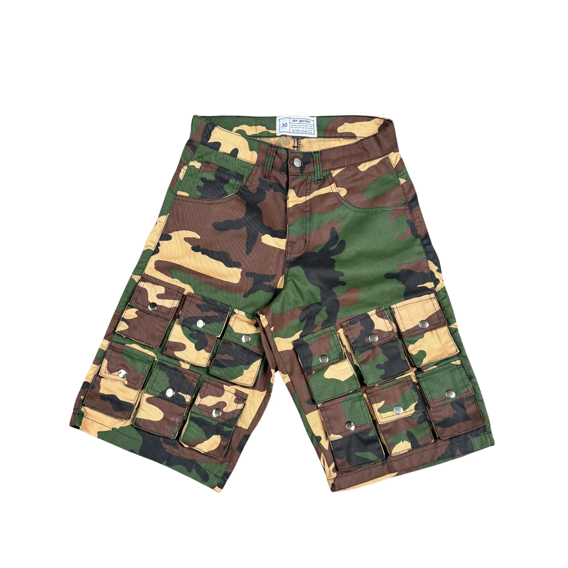 Camo Multipocket Shorts